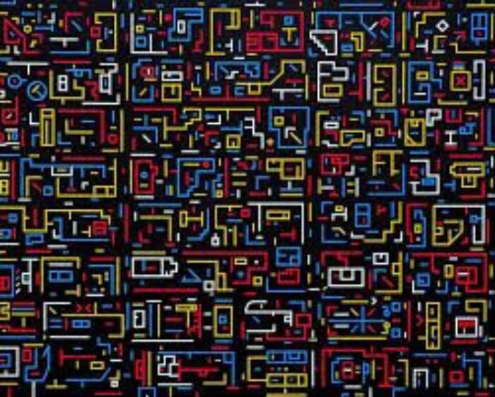 Google Earth City DNA Paintings | Lu Xinjian