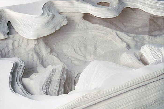 Topographic Paper Landscapes Noriko Ambe Arch2O topographic-paper-landscapes-noriko-ambe-arch2o