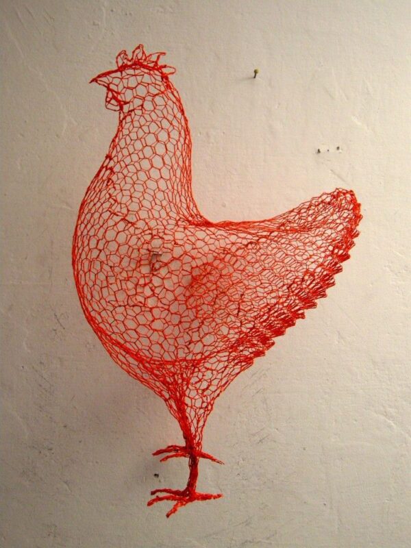 Chicken Wire Sculpture | Benedetta Ubaldini