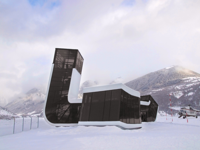 SAG - Airport Building in Mestia  | J. Mayer H. Architekten