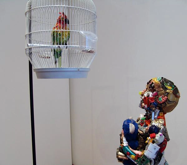 discarded material sculpures dario tironi