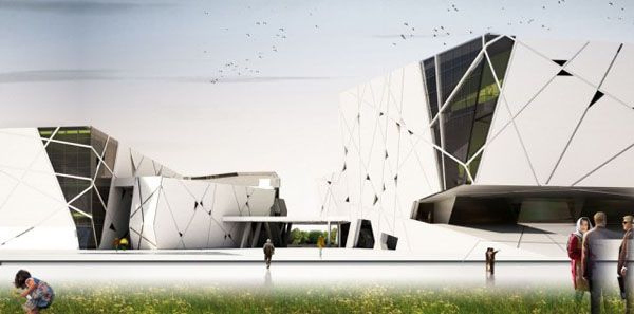 University of Semnan auditorium and library | New Wave Architecture ...