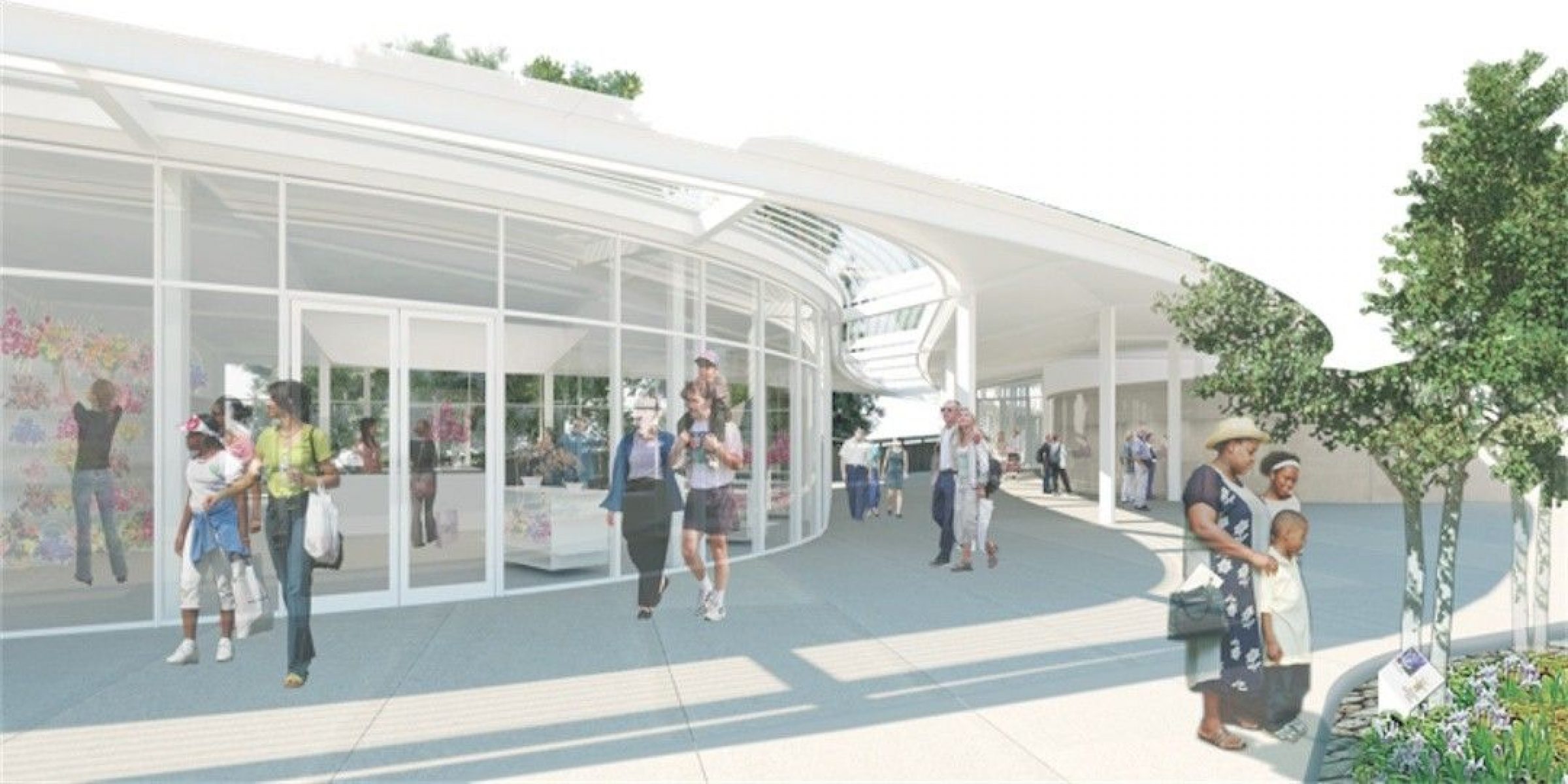 Visitor Center for Brooklyn Botanical Gardens Weiss/Manfredi