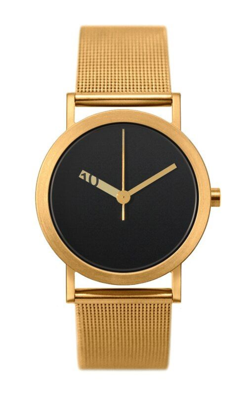 Montre Femme Normal Timepieces Extra Normal - Cadran Blanc, Boîtier Or Rose Acier, Bracelet Cuir - Neuf Avec étiquettes