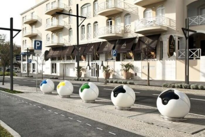 Pac Man Recycling Bins | AND-RE