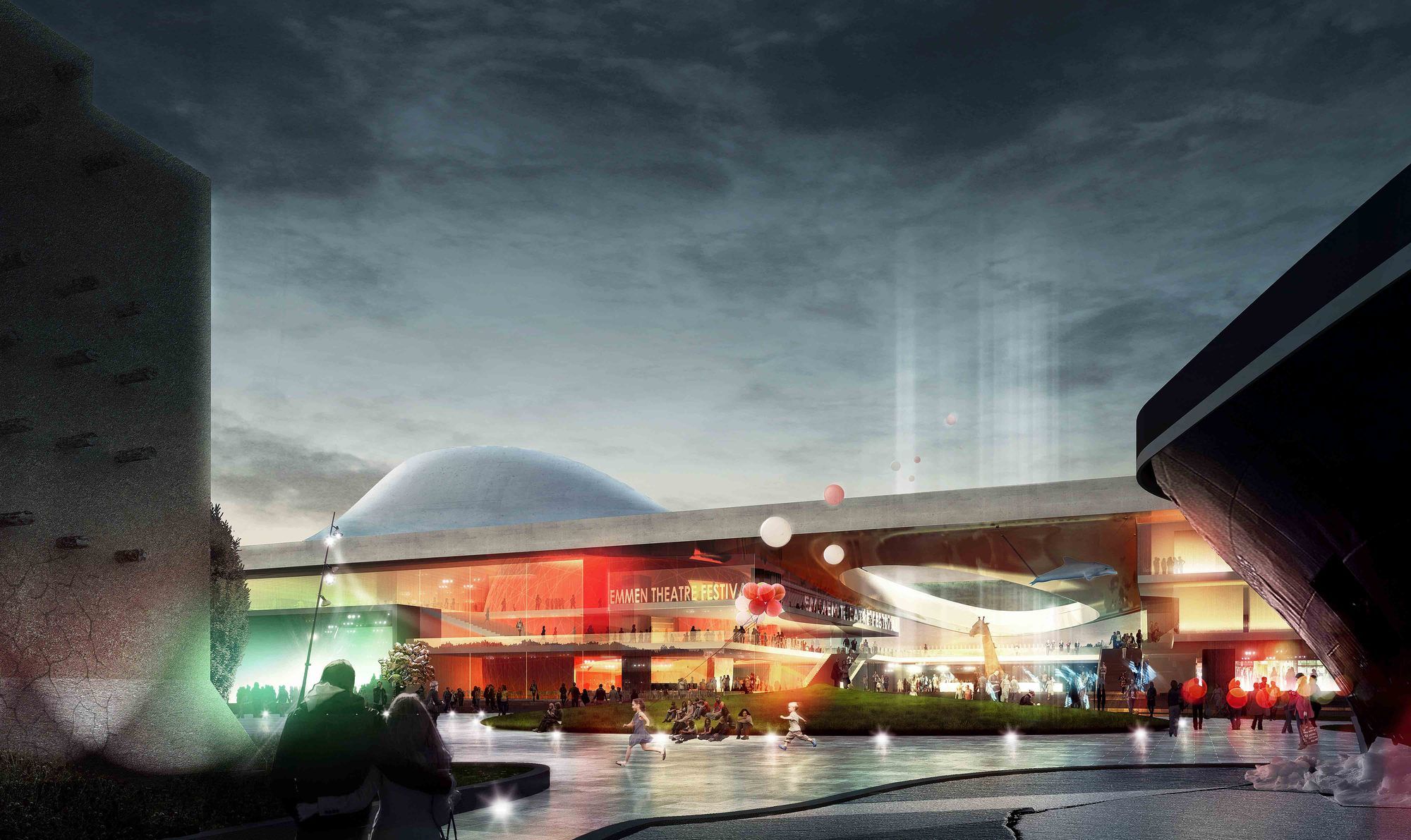 ‘Emmen Theater and Zoo Entrance’ | Henning Larsen Architects and Van ...