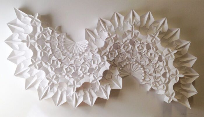 Geometric Paper Sculptures | Matthew Shlian