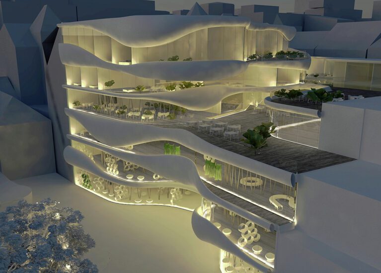 Shopping Pillow Terraces | Ofis Arhitekti