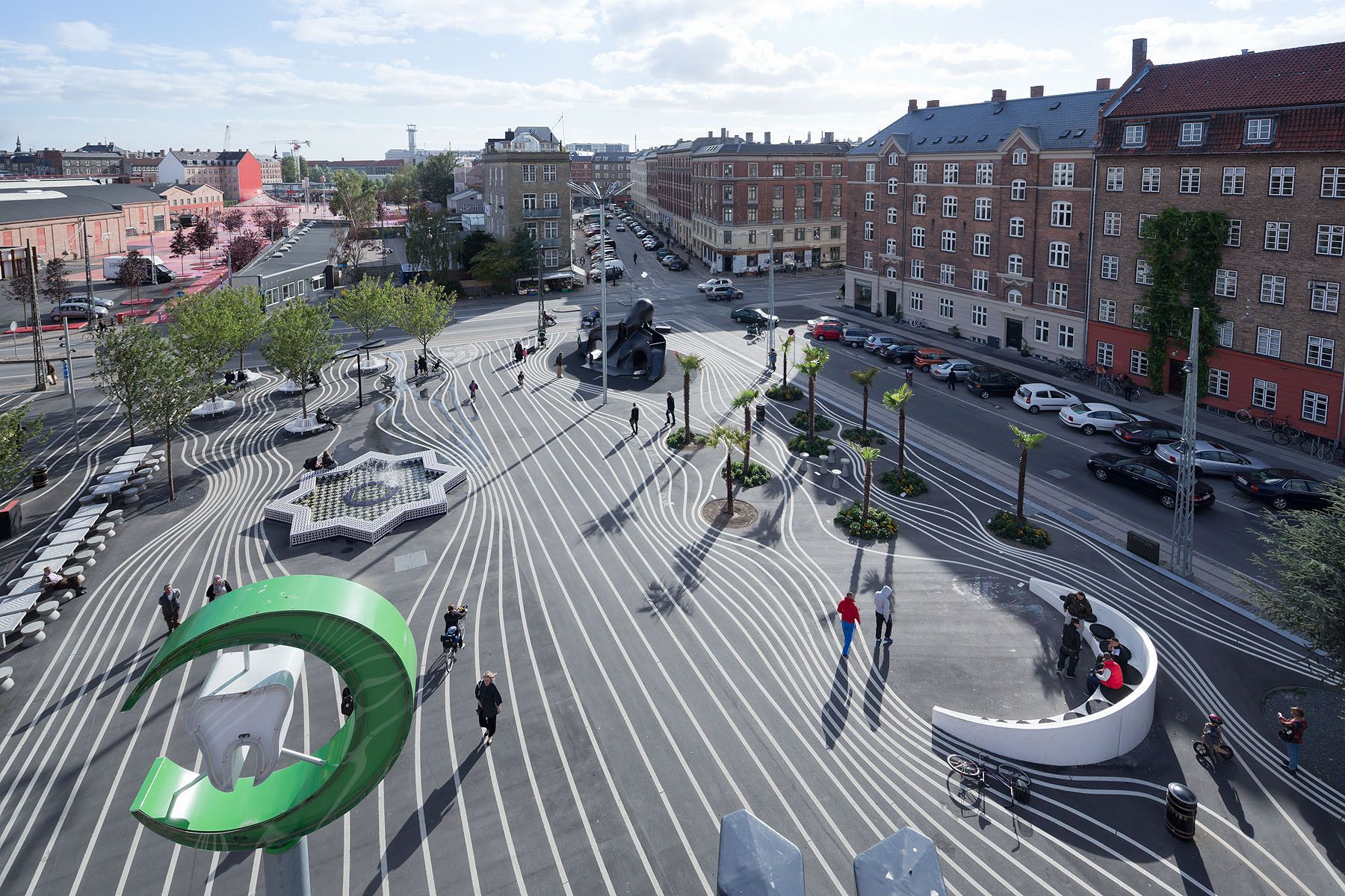 Superkilen Topotek 1 BIG Architects Superflex Arch2O Superkilen Topotek 1 BIG Architects Superflex Arch2O