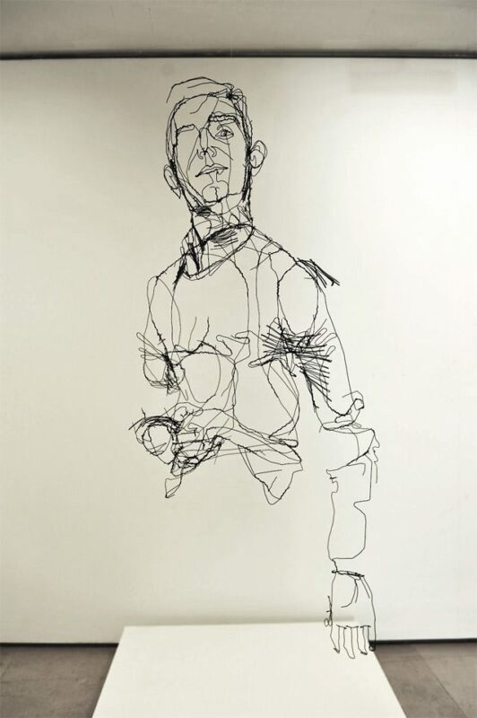 3D Wire Sculpture | David Oliveira