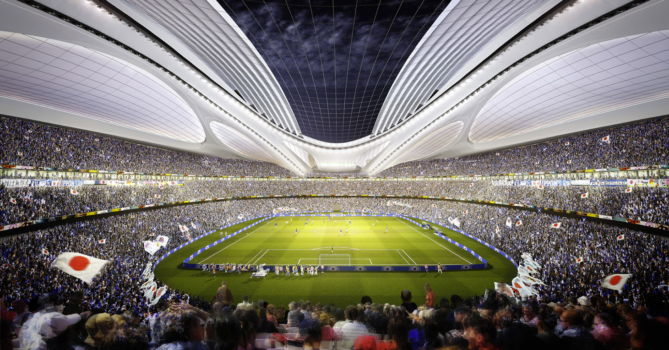 Zaha Hadid Architects Wins Japan’s New National Stadium Competition ...