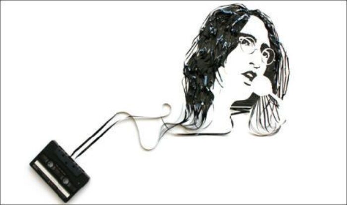Cassette Tape Art | Erika Iris Simmons
