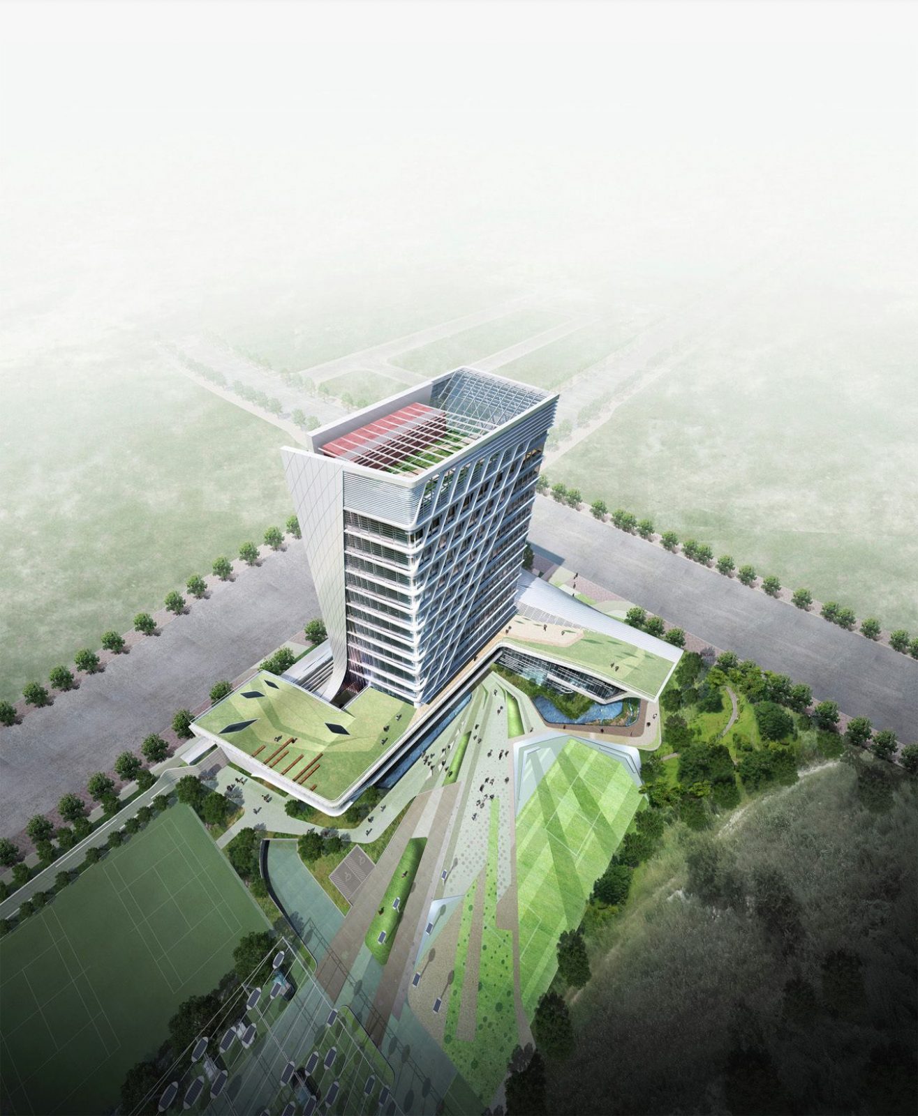 The Korea Teachers Pension Head Office Tomoon Architects and