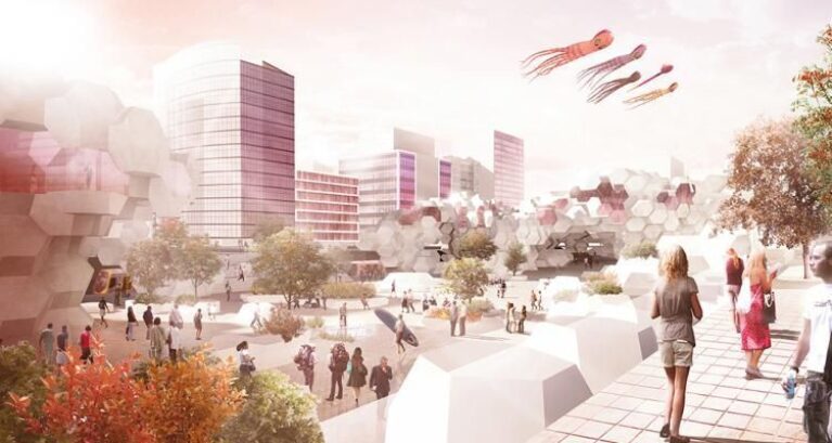 Bondi "Hex" Train Station | Nicholas Malyon, Leonardo Quinones, Oliver Petrie & Chris Bamborough