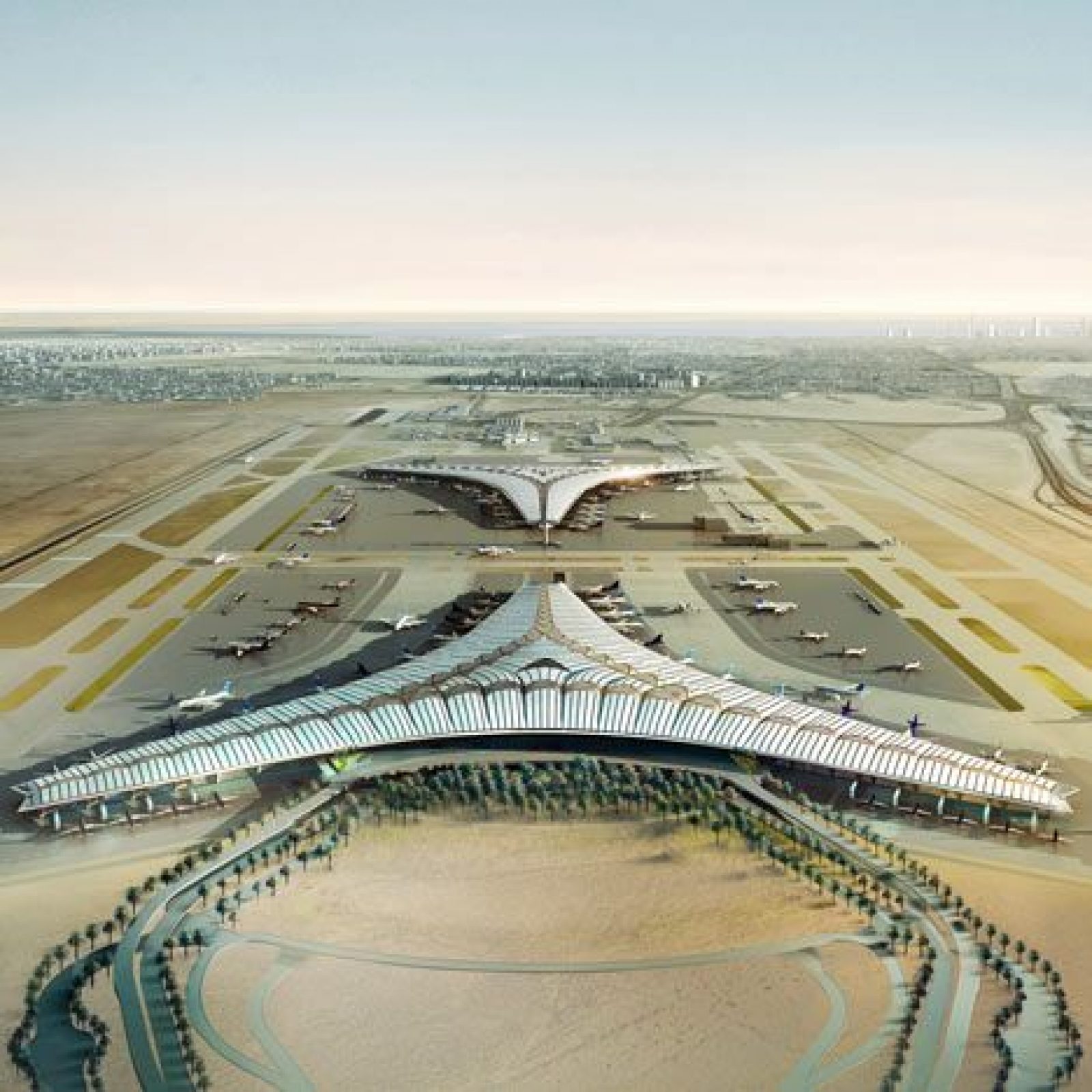 Kuwait International Airport Terminal Arch2O