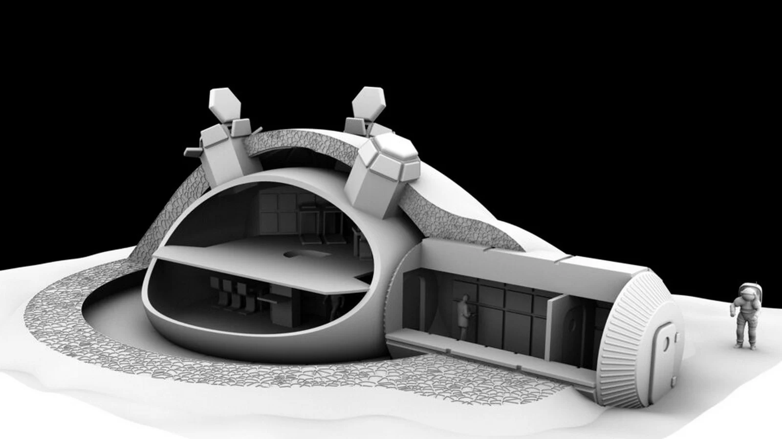 A2289 The Lunar Habitation Norman Foster Image3