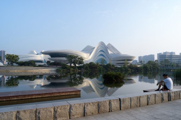 Changsha Meixihu International Culture & Art Centre | Zaha Hadid Architects