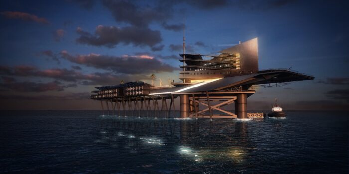 Ocean Platform Prison - AC-CA Competition | Dritan Caro, Oltjon Luga, Saimir Vukaj, Dardan Vukaj