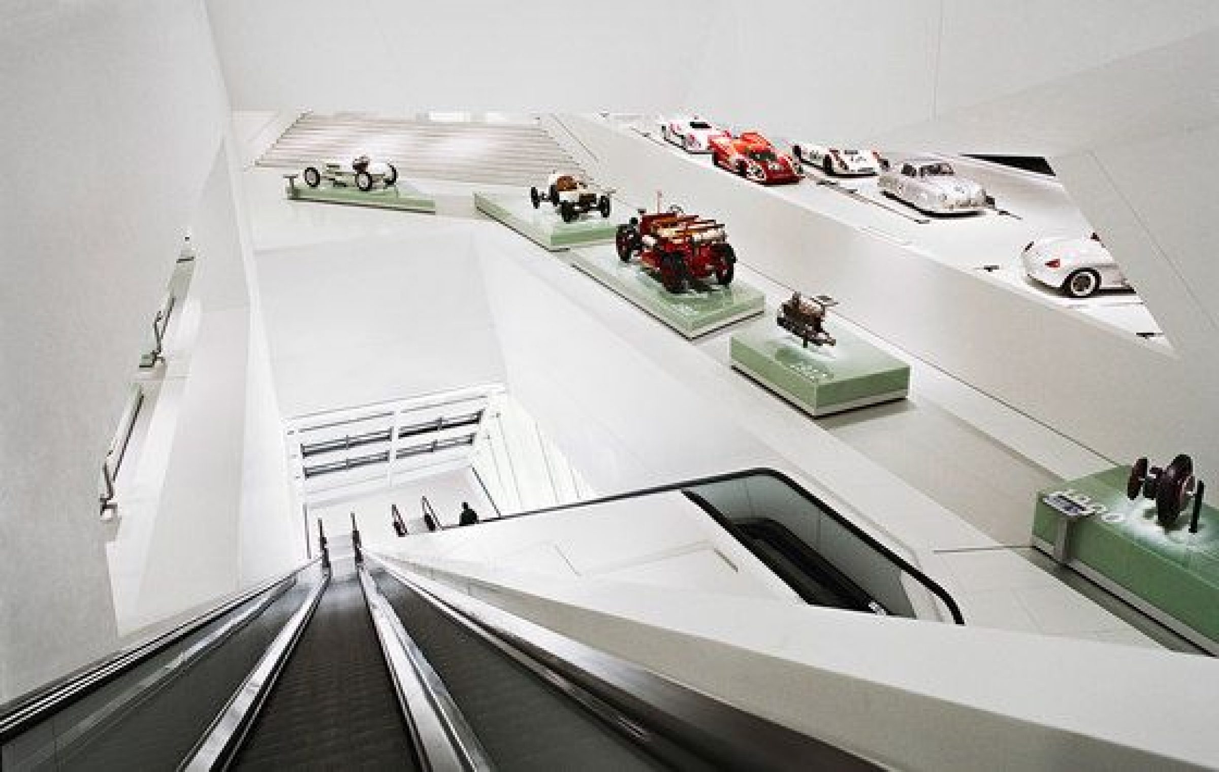 Stilvolle Porsche Museum Restaurant Bildnull
