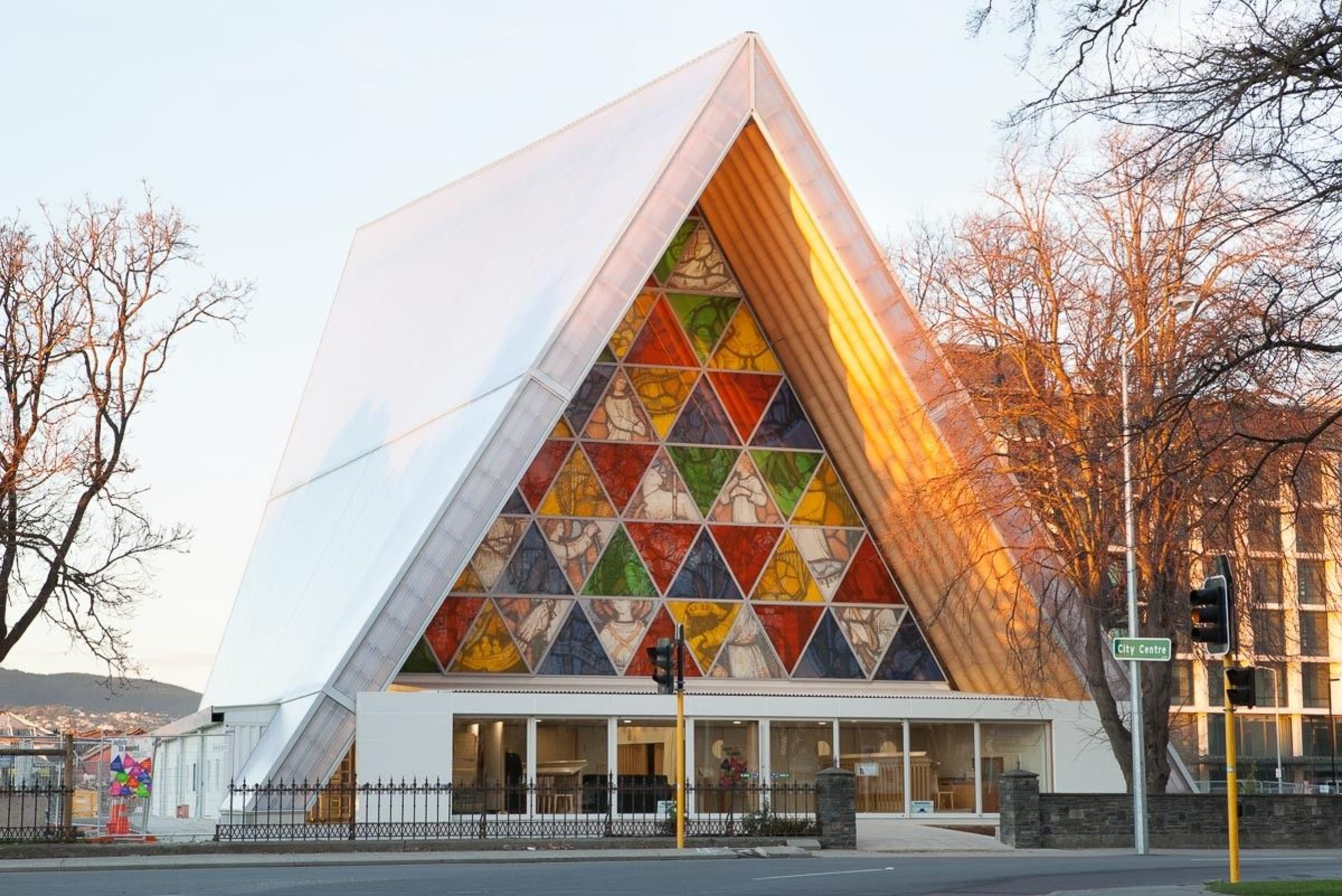 Christchurch NZ cardboard cathedral Shigeru Ban Architects