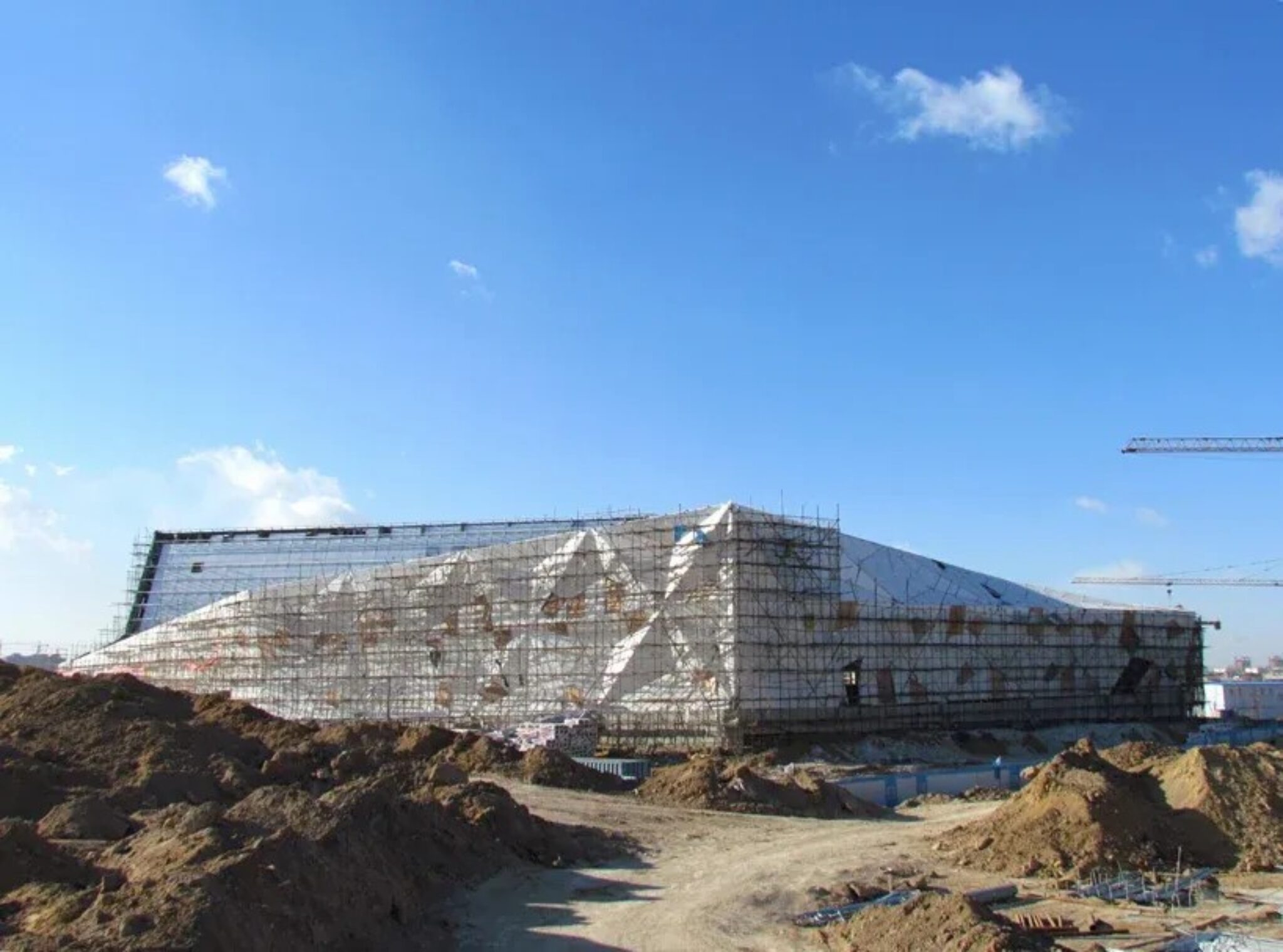 Datong library under construction in china | Preston scott cohen ...