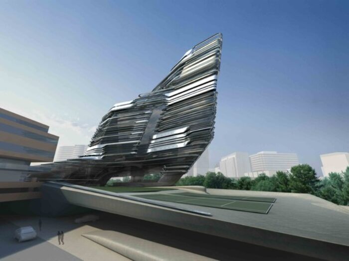 Hong Kong University’s Innovation Tower By Zaha Hadid Architects