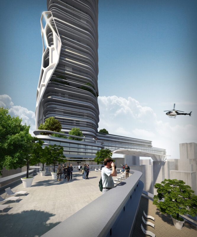 Suspended Night Club Hotel | Urbanplunger