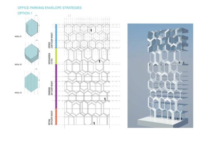 concept phase office parking envelope strategies 2