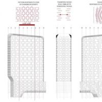 shenton way office facade pattern darker 2