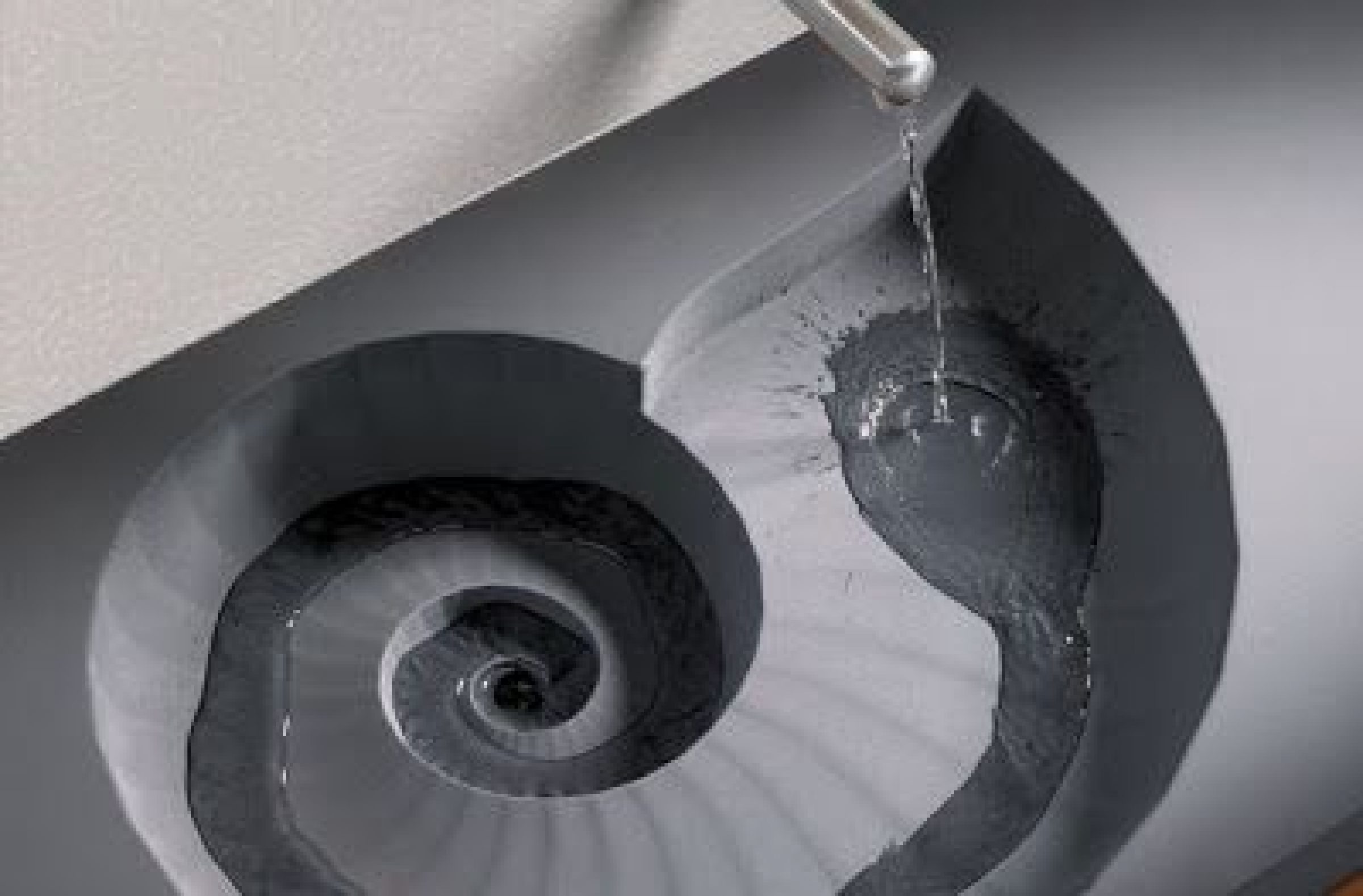 Ammonite washbasin High Tech Design