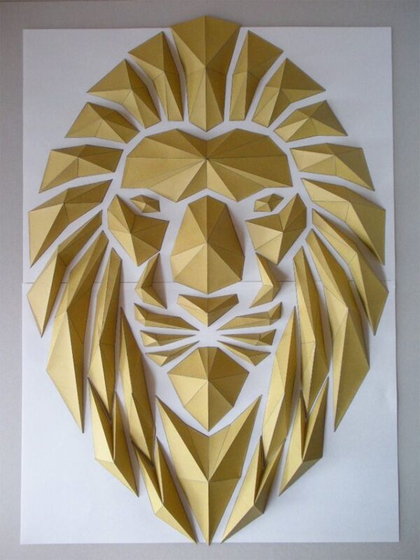 Origami mosaics | Kota Hiratsuka