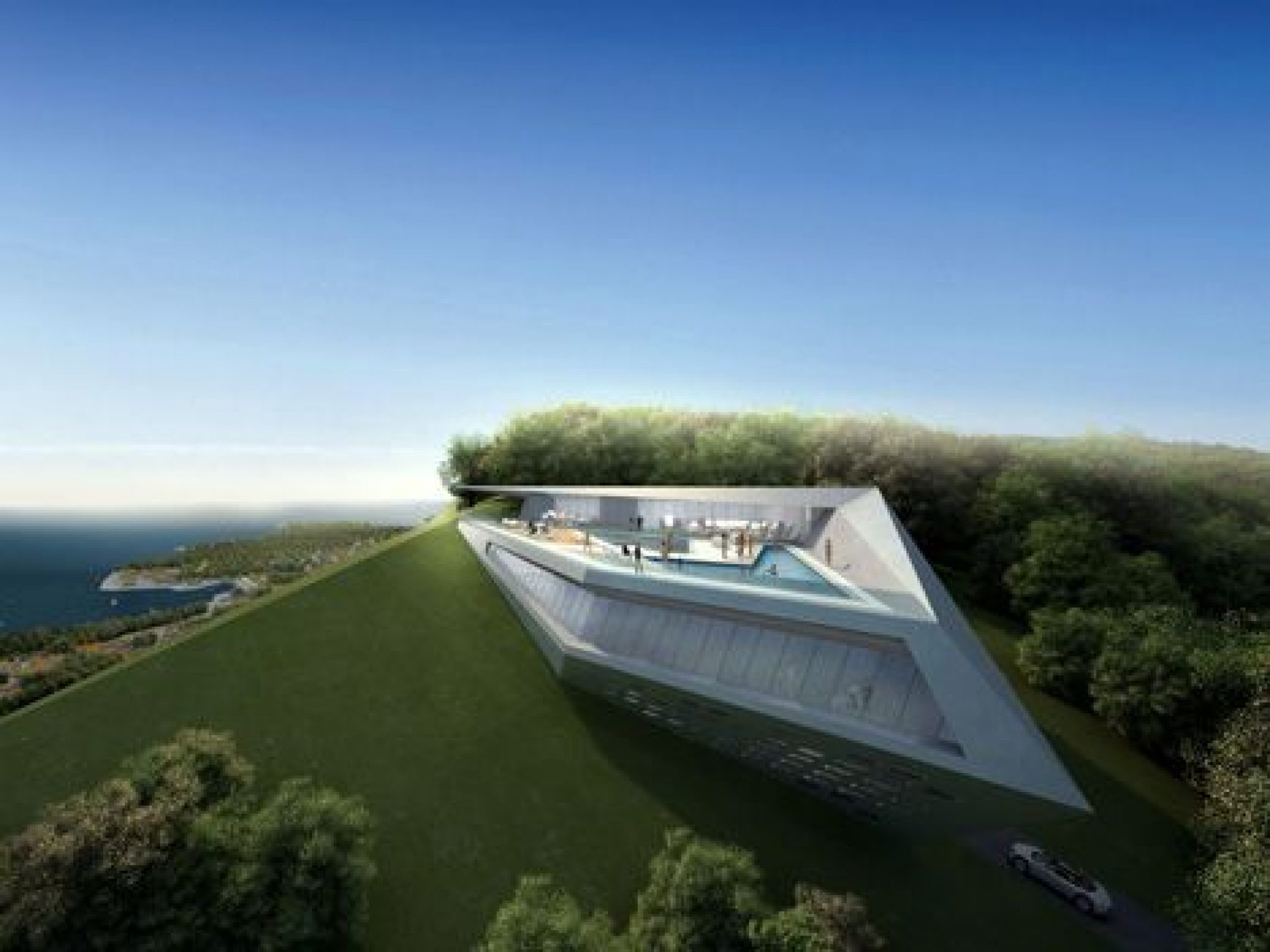 Rock and Shell Villas Zaha Hadid Architects