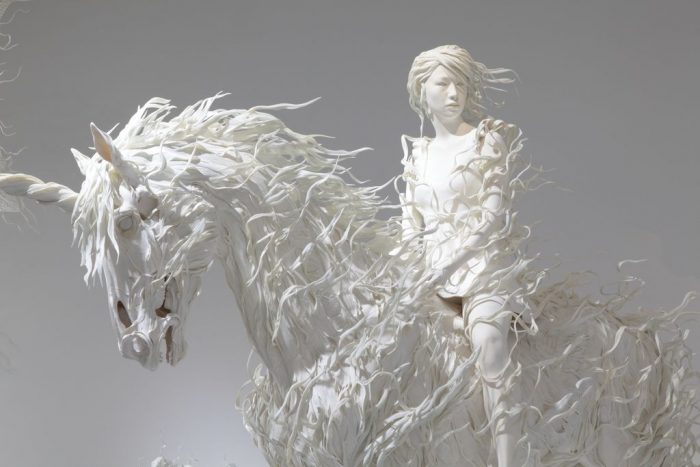 Sculptural works of Motohiko Odani