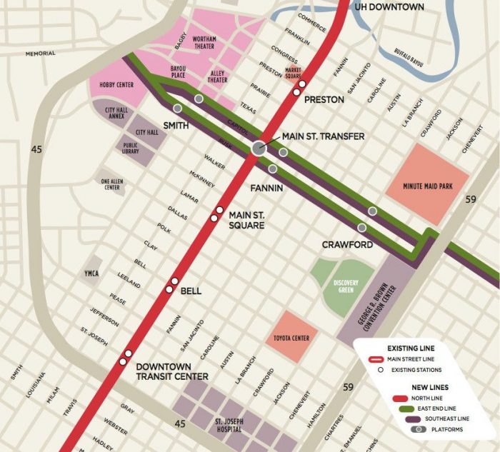 Houston Central Station Design Proposals