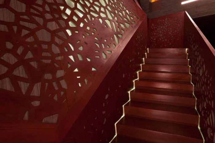 Villa Mallorca dramatic Staircase