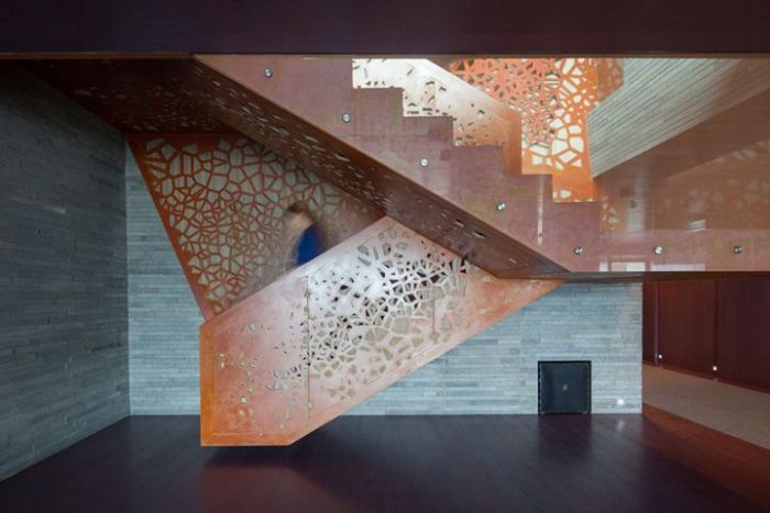 Villa Mallorca dramatic Staircase