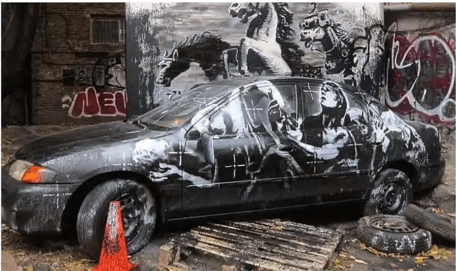 Banksy NYC Art Attack9