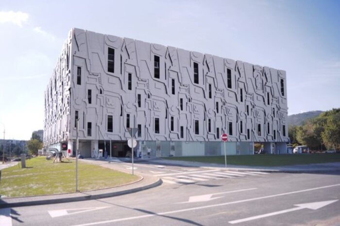 Baroque Garage in Skopje | Milan Mijalkovic + PPAG Architects