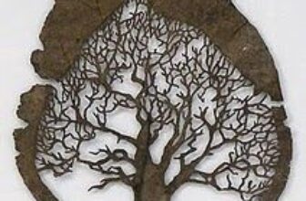 Intricate Leaf Art