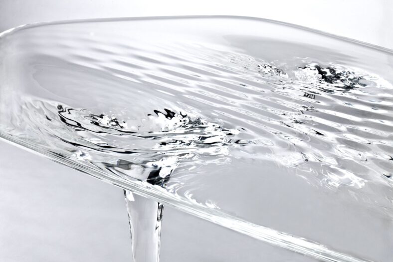 Liquid glacial table by Zaha Hadid Architects - Arch2O.com