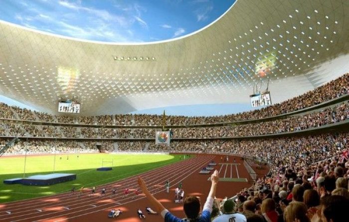 Modern Acropolis Silk Leaf Stadium