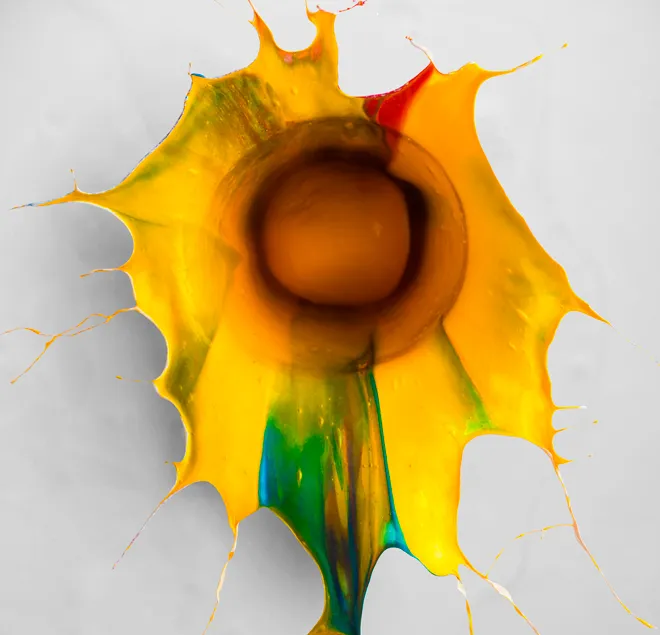 Orchid Gravity paintings