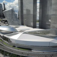 Sheikh Zayed Dubai Pearl Podium Development