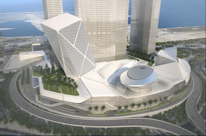 Sheikh Zayed Dubai Pearl Podium Development