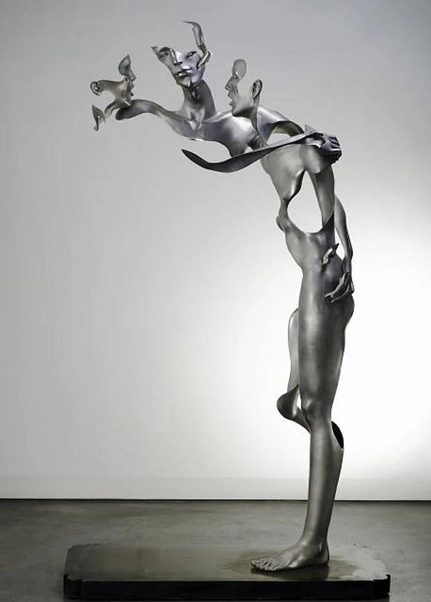 Dissolving Figurative Sculptures by Unmask 8