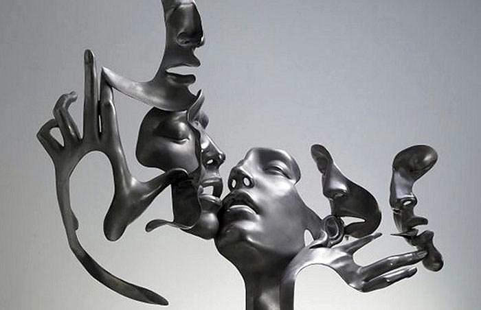 Dissolving Figurative Sculptures by Unmask 10