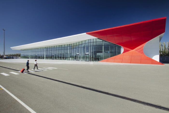 The Lobby of Georgia – Kutaisi Airport | UNStudio