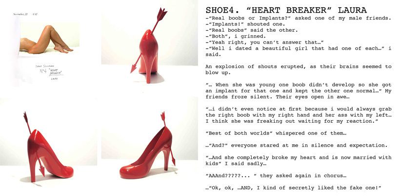 Former Lovers Portrayed 3D printed Shoes9