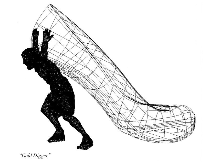 Former Lovers Portrayed 3D printed Shoes15