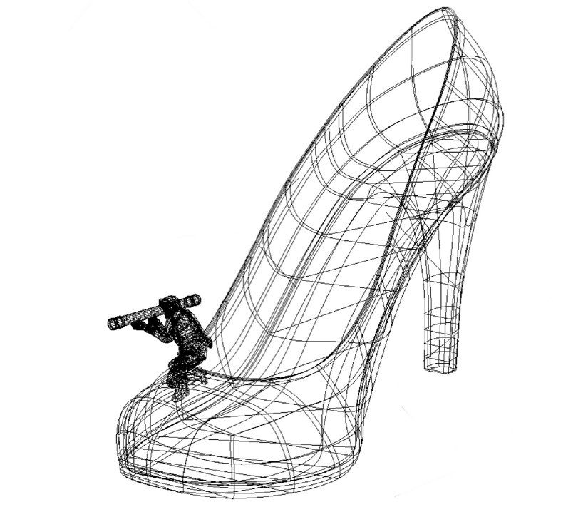 Former Lovers Portrayed 3D printed Shoes22